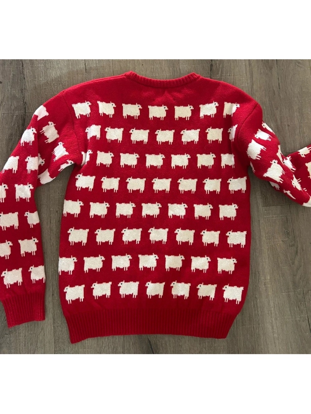 Warm and Wonderful London Black Sheep Sweater M/L Diana edition Wool Excellent - Picture 7 of 8
